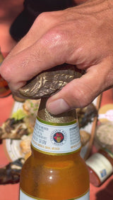 Feedfeed Lazy Point Oyster Bottle Opener
