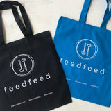 Tote Bag //  Baby Blue - The Feedfeed Shop