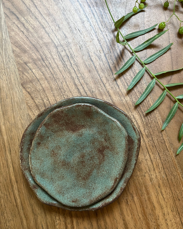 Pinch Plate - Sage - Ceramics -  - The Feedfeed Shop