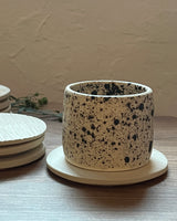 Coaster with Texture - White - Ceramics -  - The Feedfeed Shop