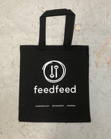 Tote Bag // Black - The Feedfeed Shop