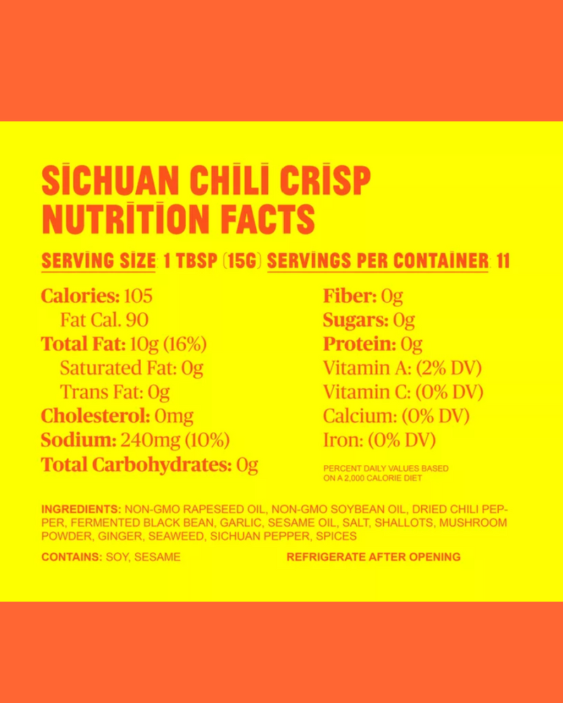 Sichuan Chili Crisp - The Feedfeed Shop