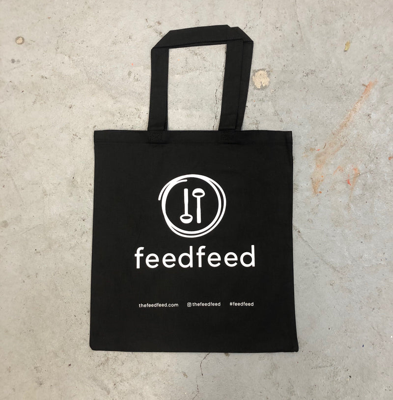 Tote Bag // Black - The Feedfeed Shop